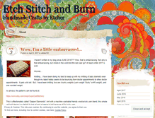 Tablet Screenshot of etchstitchandburn.com